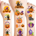 50 PCS Halloween Tattoos for Kids Party Decorations, Treats for Party Supplies Favors, Goodie Bag Stuffers Games for Boys Girls
