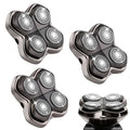 Shaver Replacement Heads Compatible with Skull Head Shaver, Replacement Blade for Pitbull, Butter flykiss pro & Palm for Bald Men 3 Pack