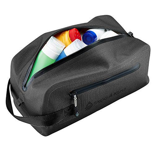 Skog ? Kust DoppS?k Waterproof & Leak-Proof Travel Toiletry Bag | Large, Black