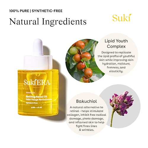Suki Era Facial Oil, Helps Increase Skin Density, Firmness, and Elasticity, 0.94 Fl Oz