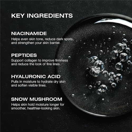 Completist Men¡¯s Wrinkle Repair Serum ? Niacinamide, Peptides & Hyaluronic Acid ? Anti-Aging Face Serum for Firm, Even Skin ? Fast Absorbing ? 1 oz