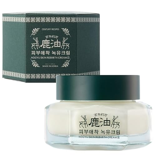 Nogyu Skin Rebirth Cream 50 ml / 1.76 oz ? Korean Facial Moisturizer, Hydrating Face Cream