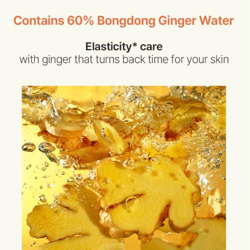 [BONAJOUR] Ginger Aqua Relief Serum for Sensitive Skin, acne-prone skin - Provides effective skin soothing, Slow Aging Serum,