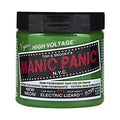 MANIC PANIC Classic Electric Lizard Semi Permanent Hair Color - Bright Neon Green Hair Dye for Women & Men That Lasts 4-6 Weeks - Vegan, Ammonia & Cruelty-Free - Create & Mix Custom Shades (4oz)