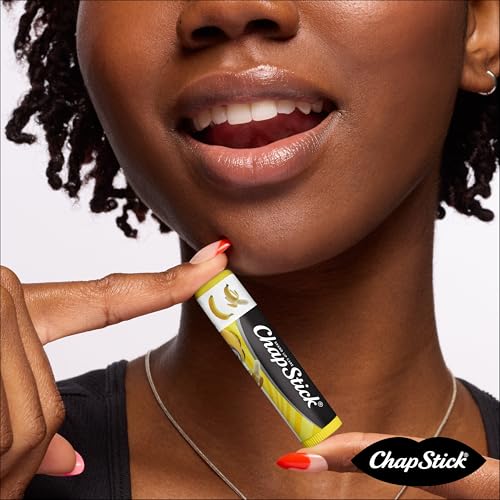 ChapStick Lip Balm, Minions Banana Variety Pack (12 Sticks), Party Favors for Kids, Stocking Stuffers, 0.15 Oz Ea