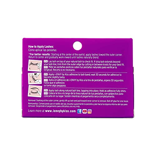 i?ENVY 3D Collection Eyelashes Multiangle & Volume (KPEI121) 3 Pack