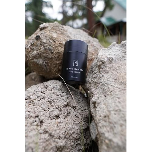 Heavy Handed The Cream ? Hand Recovery Cream for Cracked, Dry, Overworked Hands, Fast-Absorbing, Non-Greasy, 3.4 oz