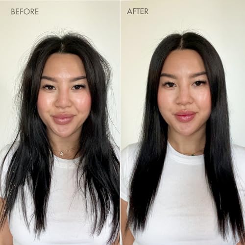 Enjoy Straightener, Smoothing and Frizz Control Cream for Coarse or Curly Hair, Non-Chemical Hair Straightening Balm for Sleek and Soft Styles, 8 Oz