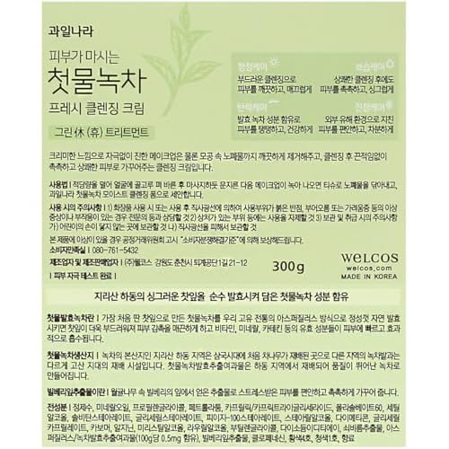 The First Green Tea Fresh Cleansing Cream (Fermented Green Tea) / 300g / 10.58 oz