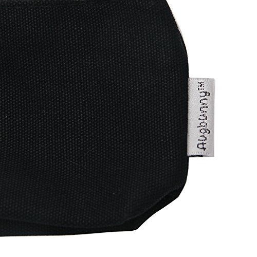 Multi-purpose 100% Cotton 12oz Canvas Zippered Cosmetic Makeup Pouch 6-pack