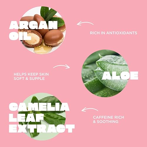 Cake Beauty Body Oil, Desserted Island - Rich & Nourishing Body Oil, Radiance Enhancing - Argan Oil, Aloe, Camelia Leaf Extract - For Dry Skin - 100 mL / 3.4 Fl Oz