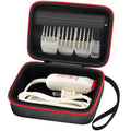 Case for Wahl Professional Peanut Classic Clipper/Trimmer #8685, 8655-200, 8081, 8035 and Attachment Clippers Comb Blade Accessories- Black