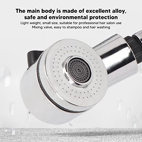 Sprayer Head and Hose Shampoo Bed Faucet Kit with 70cm Hose for Shampoo Bowl, Sink Replacement Part for Salon, Barber Shop, Spa,
