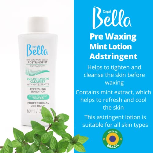Depil Bella Bundle Kit Waxing Roller, 1 Roll on Honey and propolis + 3 Roll on Chamomile and Calendula Depilatory Wax Hair removal for Women and men, Sensitive hair, At Home and professional Waxing, B