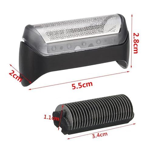 10B Shaver Replacement Foil Cutter for Shaver Series 1 170 180 190 1715 1735 1775 Z20 Z30 Z40 5729 Shaving Heads Blades