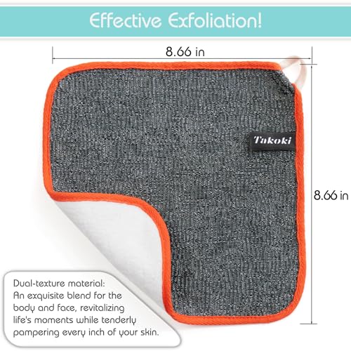 3-in-1 Exfoliating Set ? 2 Soap Saver Pouches (2 Sizes) + Dual-Textured Washcloth for Body & Face ? Eco-Friendly, Durable, Luxurious Spa Experience