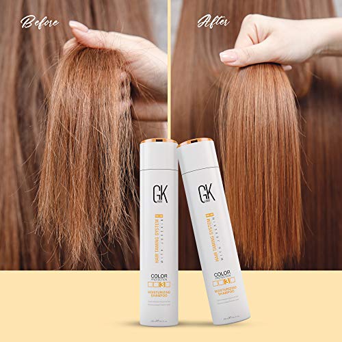 GK HAIR Balancing Conditioner and Moisturizing Shampoo (300ml) for Color Treated, Dry, Damaged, Curly, Frizzy, and Thinning Hair