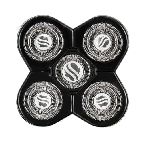 Skull Shaver Forte Replacement Blade - High-Performance Shaving Blade - Waterproof Electric Razor Blade - Wet & Dry Use - Compatible with Pitbull, Palm & Butterfly