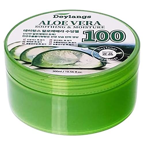 SELY Korean Cosmetics Soothing Moisture Aloe Vera Gel (300ml (10.6oz))