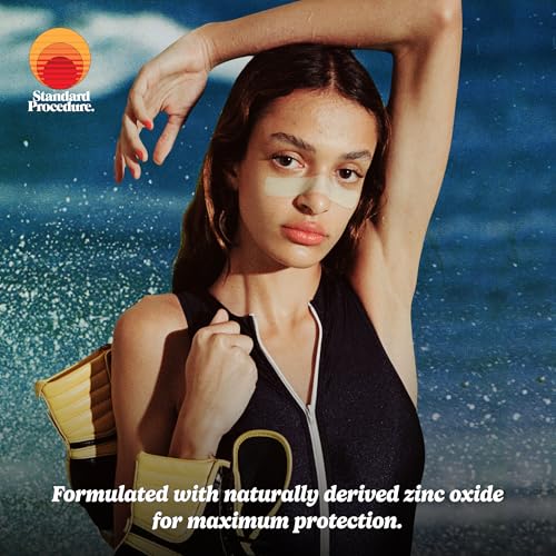 Standard Procedure - Zinc Sunscreen Stick - Zinc Based SPF 50+ Sunscreen - Broad Spectrum Sunscreen Stick - Provides UVA/UVB Protection - Australian Sunscreen Made w/Naturally-Derived Zinc