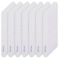 200 Pcs Nail Files 100/180 Grit Double Sides Emery Boards Reusable Nail Files for Acrylic Nails Professional Manicure Tools for Natural Nails Acrylic Nails Home and Salon Supplies (Oval)