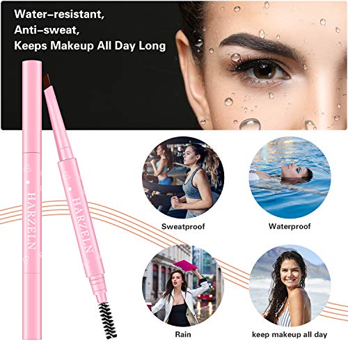 1 Count Eyebrow Pencil, For Daily Brow Makeup, Long-Lasting Waterproof & Sweatproof
