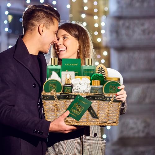 18-Piece Mothers Day Gifts for Women - Luxury Spa Gift Basket Set Bath and Body Care Kit for Men | Gift for Valentines Day Fathers Day Birthday Christmas Gifts Great for Holidays & Special Occasions