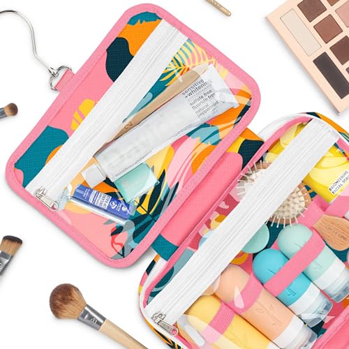 Eco Sun Hanging Travel Toiletry Bag ? Designed in Hawaii ? Water-resistant Travel Organizer for Bathroom Accessories