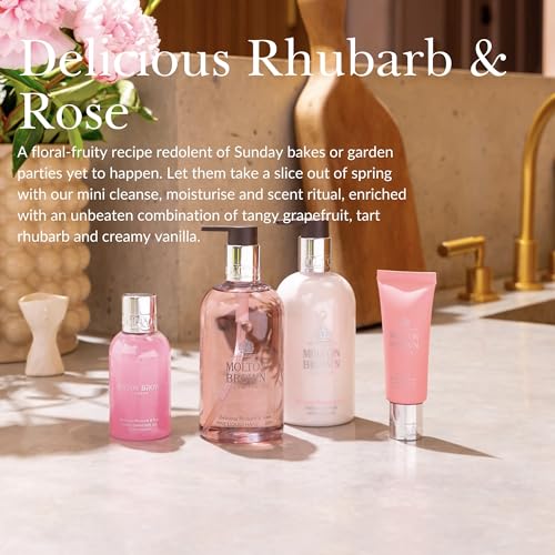 Delicious Rhubarb & Rose Travel Giftset