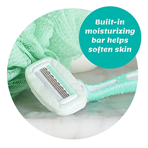 Schick Intuition Disposable Razors with Sensitive Skin, 3 Count | Razors Sensitive Skin, Women¡¯s Disposable Razors with a Touch of Aloe, Travel Razor