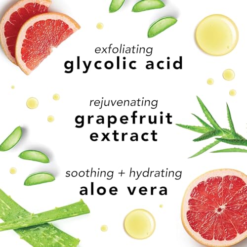 Mario Badescu Glycolic Acid Toner for Dry and Combination Skin, Alcohol-Free Facial Toner for Aging Skin, Formulated with Exfoliating Glycolic Acid & Antioxidant Grapefruit Extract