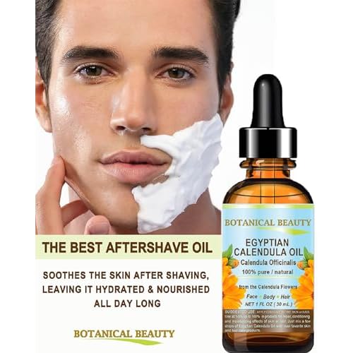 Botanical Beauty CALENDULA OIL Egyptian Calendula Officinalis Marigold Oil Pure Natural for FACE, SKIN, BODY, HAIR, NAILS 0.5 Fl.oz.- 15 ml Skin Moisturizer Oil