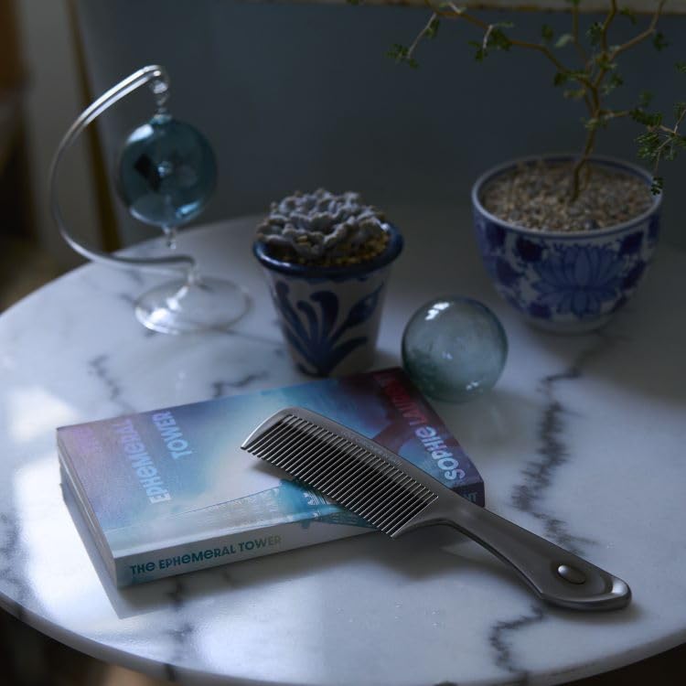 LOVE CHROME INBATH TETSUKI PREMIUMBLACK/Japanese artisan hair comb