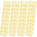 40 Pack Softball Clear PVC Makeup Bags - Waterproof Travel Pouches with Zipper for Men & Women, Perfect for Carry-On Essentials