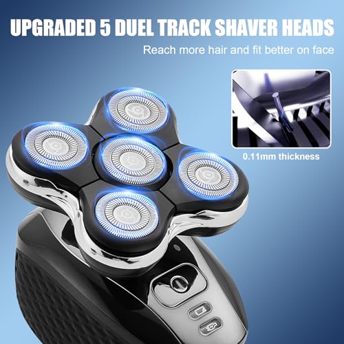 Shaver Replacment Heads Compatible with Remington Balder Pro XR7000 Head Shaver (3 Packs)
