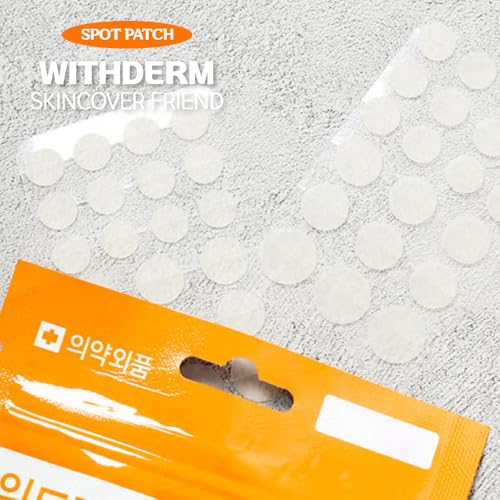 Fermented Korean Acne Patch for Face ? Hydrocolloid Spot Patch for Pimples, Blemish Treatment, Vegan Invisible Pimple Patch, Zit Cover for Day & Night, Skincare for Oily and Sensitive Skin - 105 Pcs