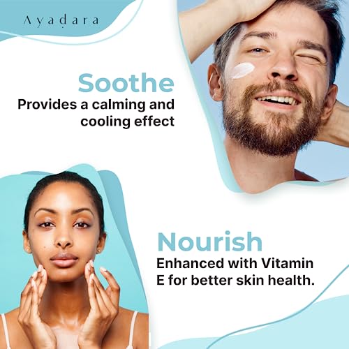 Moisturizing Acne Cream, Salicylic Acid Face Moisturizer for Oily & Acne-Prone Skin, Helps with Pimples, Blackheads, Whiteheads, Hormonal & Cystic Acne, for Men and Women, 90-Day Supply by Ayadara
