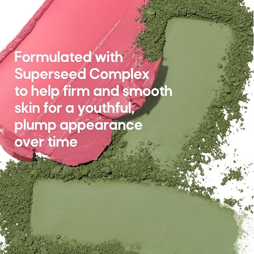 Almay Lip and Cheek Tint, Color & Care Tint Stick, Multi-Use Moisturizing Blush and Lip Color, Dewy Finish, 500 Berry Flush, 0.25 oz