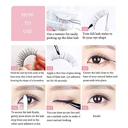 Darkness False Eyelashes K-ma 3