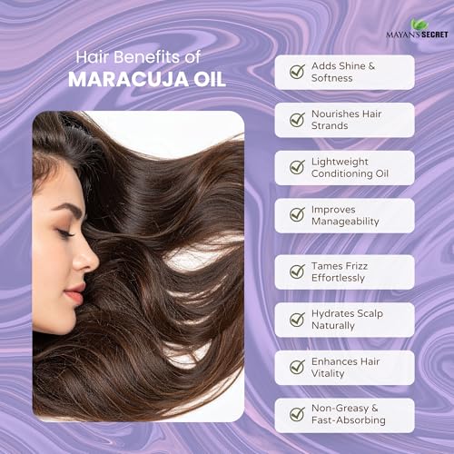 Mayan's Secret Passion Fruit Seed oil Maracuja Oil 100% Pure/Natural/Cold Pressed/Undiluted 4oz (Maracuja Oil (Passion Fruit), 4oz)