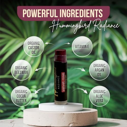Natural and Organic Tinted Lip Balm Velvet Rose