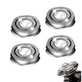 Compatible with Pitbull Shaver Replacement Blade,4 Pcs Fit for Skull Shaver Replacement Heads,Pro 4Replacement Blades Fit for Skull Pitbull ShaverGold/Silver/Butterfly Kiss/Platinum/Diamond PRO.