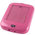 TADOPRO Nail Dust Collector, Rechargeable 4500RPM Dust Collector Nail Tech Brushless Motor with 3 Suction Modes Easy-Control Nail Vacuum Dust Collector Extractor for Beginners Home Salon Use (Pink)