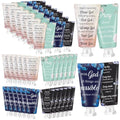 48 Pcs Christian Hand Cream Bulk for Women Christian Gift Mini Travel Size Religion Bible Verse Lotion for Skin Dry Hand Lotion Mother's Day for Mom Grandma Church Prayers Coworker