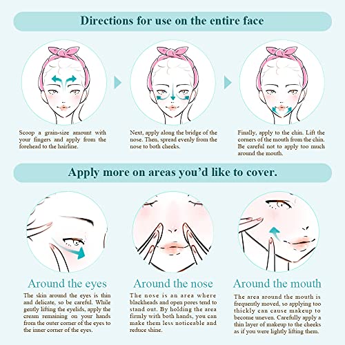 MIMURA Smooth Skin Cover Foundation Primer 20g Pores Makeup Concealer Cream Coverage Japanese Waterproof Makeupbase
