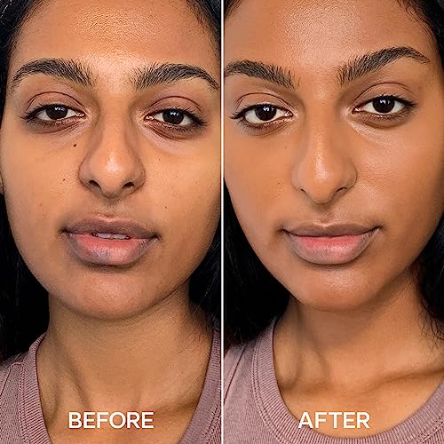 Saie Hydrabeam Under Eye Brightener - Sheer + Hydrating Concealer with Glycerin, Squalane + Cucumber Extract - Brightening Under Eye Concealer + Corrector for Even, Glowing Skin - Shade 5.5 (0.2 oz)