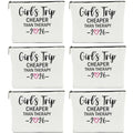 6 PCS Girls Trip Gifts Favors 2025 Girls Weekend Gifts for Women Bestie Gifts Friend Gifts Girls Trip Favors for Her Sister Niece Friendship Holiday Vacation Makeup Bag Weekend Bags for Women