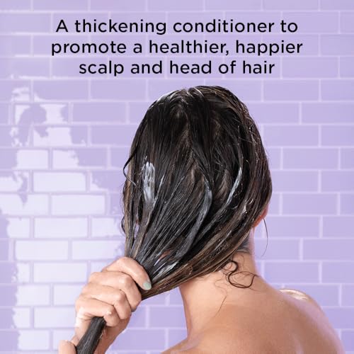 Noughty 97% Natural Get Set Grow Hair Thickening Conditioner, Green Robusta Coffee Beans and Piroctone Olamine to Optimise Scalp Health, Stimulate Roots and Promote Hair Growth 250ml