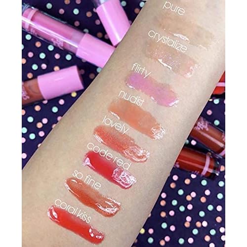 Berry Juicy Lip Gloss - Pure by Rude Cosmetics for Women - 0.14 oz Lip Gloss
