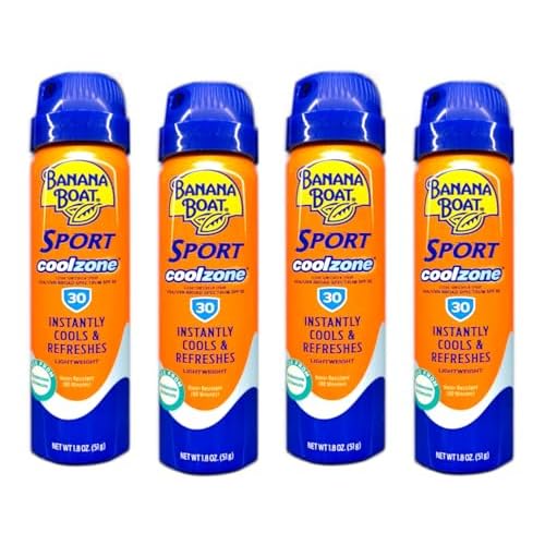 Banana Boat Ultra Sport SPF 30 Clear Spray Sunscreen 1.8oz - Pack of 4